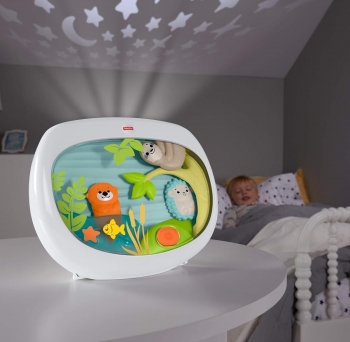 Музична іграшка  для сну  нічник Фішер Прайс Fisher-Price Settle & Sleep Projection Soother
