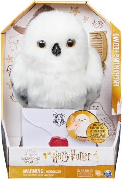 Інтерактивна сова Гарі Поттера  Гедвіга Букля Хедвід Harry Potter Interactive Plush Owl Hedwig 