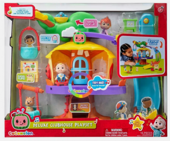 Ігровий набір Кокомелон Клубний будинок з музикою та звуками  CoComelon Deluxe Family Clubhouse 
