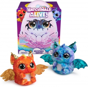 Інтерактивна іграшка сюрприз Hatchimals в яйці  Хетчімалс Hatchimals Alive Mystery Hatch Draggle