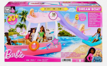 Ігровий набір Човен Корабель мрії Барбі з гіркою й басейном Barbie Dream Boat 
