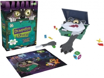  Настільна гра  Єнот-водолаз в смітнику Dumpster Diver Game Take Raccoon's