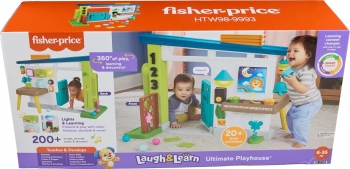 Ігровий будинок Фішер Прайс  Fisher-Price Baby Learning Toy Laugh & Learn Ultimate Playhouse