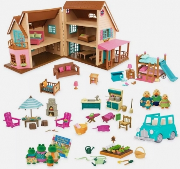 Ігровий набір котедж дім Li'l Woodzeez Toy House  Honeysuckle Hillside Cottage