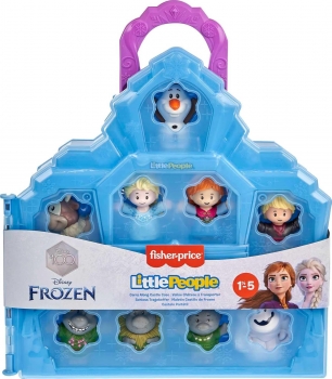 Ігровий набір  Кейс з фігурками фрозен  Fisher-Price Little People Disney Frozen Carry Along Castle Case 