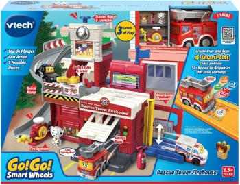 Ігровий набір VTech Go! Go! Пожежна рятувальна станція  VTech Go! Go! Smart Wheels Race & Rescue Firehouse 