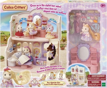 Ігровий набір Перукарня Салон краси поні  Sylvanian Families Calico Critters Pony's Stylish Hair Salon