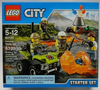  Конструктор Лего Сіті дослідники Вулканів City Volcano Lego 60120
