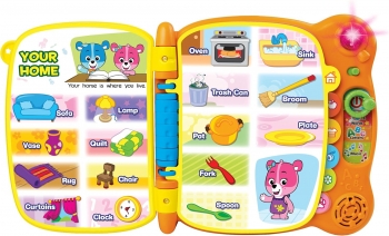 Інтерактивна розвиваюча музична книга VTech Touch & Teach Word Book