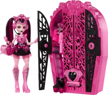 Лялька Monster High Mystery Monsters Draculaura  Монстер Хай Дракулаура Таємниці монстрів Жахо-секрети 19 сюрпризів 