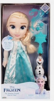 Ігровий набір співаюча Ельза і сніговик Олаф Disney Frozen My Singing Friend Elsa & Olaf