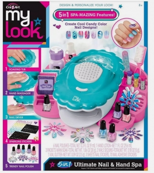 Набір для малювання нігтів і СПА  MY LOOK 5в1 Ultimate Nail Hand Spa Activity 