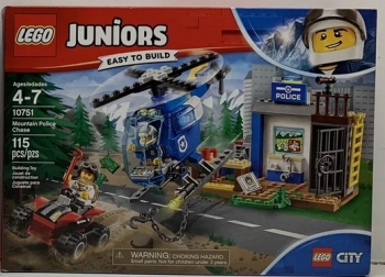  Лего Сіті  LEGO City 10751 Mountain Police Chase