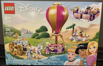 Лего Lego Disney Princess 43216 Чарівна подорож принцеси Princess Enchanted Journey 