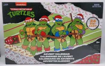 Адвент календар Ніндзя черепашки TMNT Advent Calendar 24 Collector Teenage Mutant Ninja Jada Toys 
