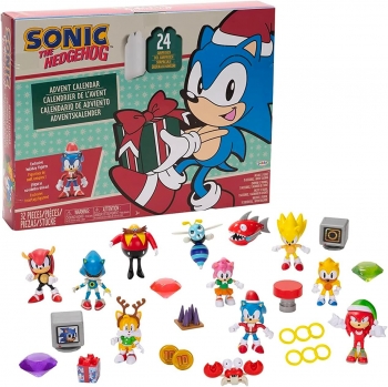 Адвент календар Сонік Sonic the Hedgehog Mini Figure Advent Calendar