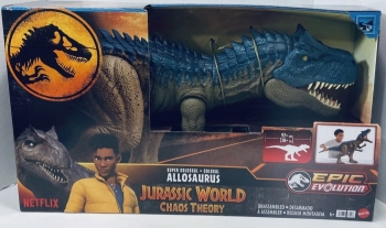 Величезний Динозавр Алозавр Світ Юрського Періоду Jurassic World Colossal Allosaurus Mattel