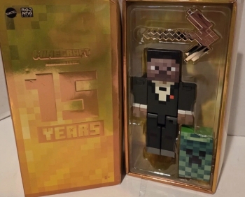 Фігурка Стів у смокінгу Майнкрафт Minecraft Tuxedo Steve Diamond