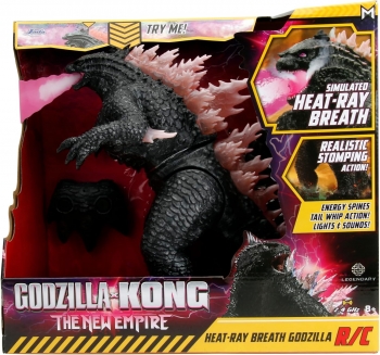 Фігурка радіокерована Годзіла  Godzilla x Kong The New Empire Heat-Ray Breath Godzilla RC Jada 
