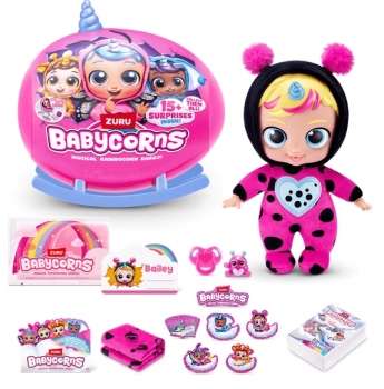 М'яка іграшка сюрприз Babycorns Small Plush Baby Doll