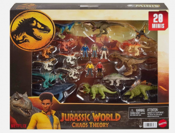 Ігровий набір динозаврів Jurassic World Chaos Theory Mini Figure Set Світ Юрського Періоду 