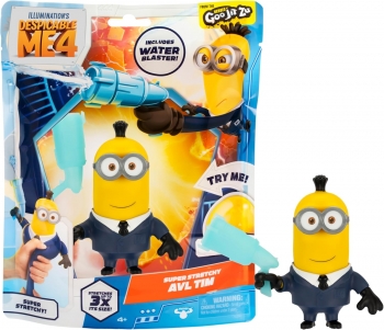 Фігурка тягнучка стретч антистрес Гуджитсу міньйон Бридкий Я Heroes of Goo JIT Zu Minions Despicable ME  AVL Tim