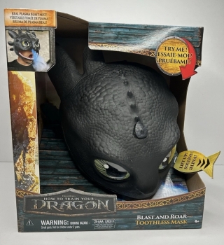 Інтерактивна Маска Беззубок Як Приборкати Дракона Dreamworks  Dragons How To Train Your Dragon, Electronic Blast & Roar Toothless Mask