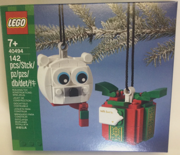  Лего Новорічні подарунки прикраси Різдво Lego Ideas 40494 Christmas Polar Bear & Gift Pack 