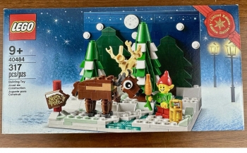  Лего Новорічне Передній двір Санти Подвір'я Святого Миколая LEGO 40484 Santa's Front Yard 