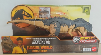 Ігровий набір динозавр Мапузавр потужний укус Jurassic World Chaos Theory EPIC EVOLUTION Mapusaurus Світ Юрського Періоду 