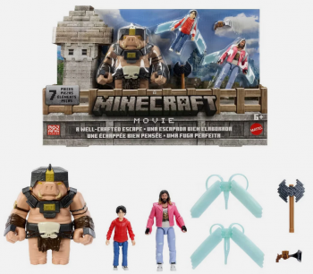 Ігровий набір Майнкрафт кіно  Minecraft Movie A Well-Crafted Escape Figure Pack