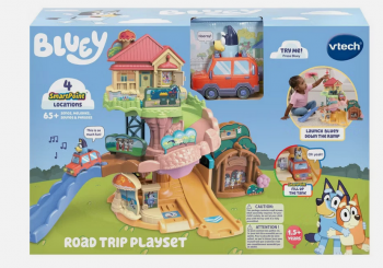 Ігровий набір трек з ефектами Подорож на машині Блуї VTech Bluey Road Trip