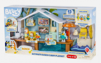 Ігровий набір  Пляжний будиночок Блуї Bluey Beach Cabin Playset
