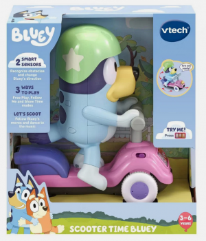 Інтерактивна іграшка  скутер самокат  Блуї VTech Bluey Scooter Time