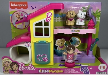 Іграшка  Фішер-Прайс Барбі Спа для цуценят з музикою Fisher-Price Little People Barbie Play and Care Pet Spa