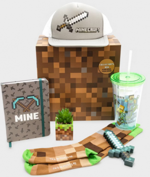 Подарунковий набір куб Майнкрафт Minecraft Cube Collector Box