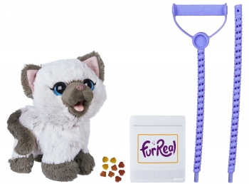  Интерактивная игрушка Hasbro Забавный котёнок Ками Друг щенка Пакс FurReal Friends Kami My Poopin Kitty