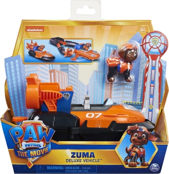 Щенячий Патруль машинка з фігуркою Зума та Рятувальний катер Paw Patrol Zuma's Deluxe Movie Transforming Toy Car