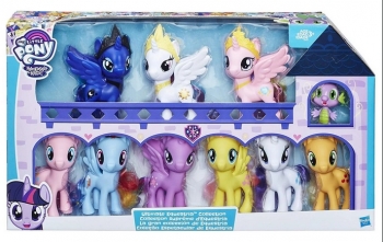 My Little Pony Набор май литл пони коллекция 10 штук Луна Селестия Каденс